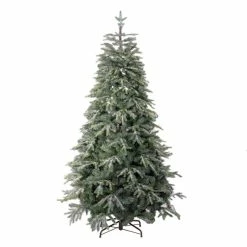 Best Pirce 🎉 National Tree Company 7.5ft Feel Real Snowy Cheshire Hinged ❄ Christmas Tree 🧨