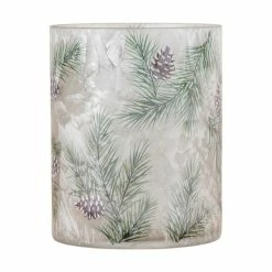 Wholesale ❤️ Frosted Pine Large Tealight Holder ❤️