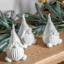 Cheap 🥰 Set of 3 Porcelain Gnomes 🤩