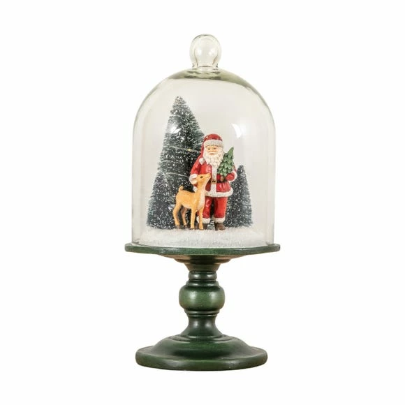 Flash Sale 𧨠Green Festive Scene Coche with LEDs π€© - Image 2