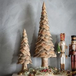 Budget 😉 Carved Wooden Tree Decoration ✔️