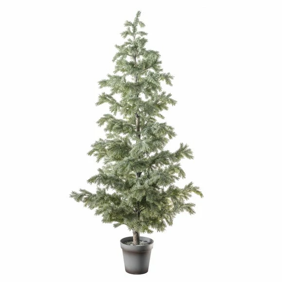 Budget π 5.5ft Frosted Green π Christmas Tree π - Image 3