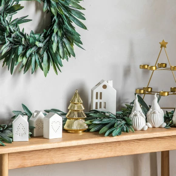 Outlet π Dusky Look Green Leaf Garland π - Image 3