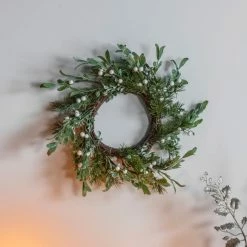 Brand new ⌛ Olive Leaves with White Berries Wreath 😀