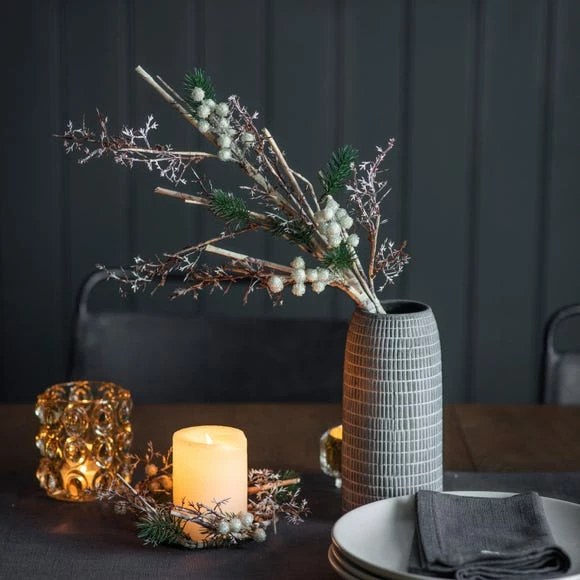 Cheap 🛒 Pack of 3 Frosted Berries Spray with Paper Bark 😀