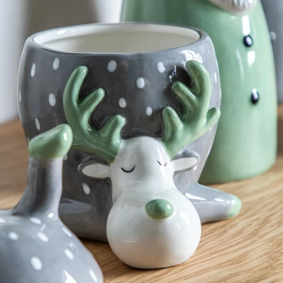 Wholesale ๐ฅฐ Polka Dot โ Christmas Reindeer Pot ๐ - Image 2