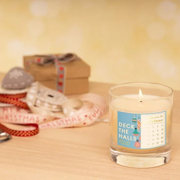 Deals β¨ Wax Lyrical Deck The Halls Candle π