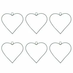 Buy 🤩 Dunelm DIY Metal Heart Wreath 30cm 🥰