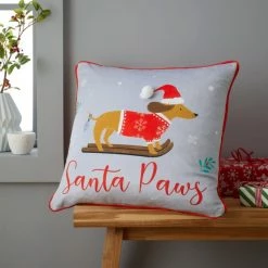 Best reviews of 🎁 Catherine Lansfield Catherine Lansfield 🎁 Christmas Santa Paws Cushion 🧨