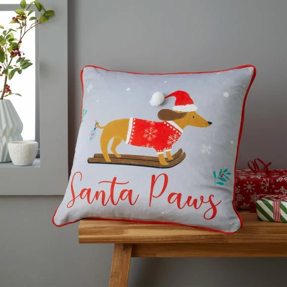 Best reviews of π Catherine Lansfield Catherine Lansfield π Christmas Santa Paws Cushion π§¨